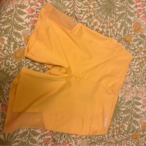 SOLD - PINK Victoria's Secret Yellow Athletic Bike Shorts